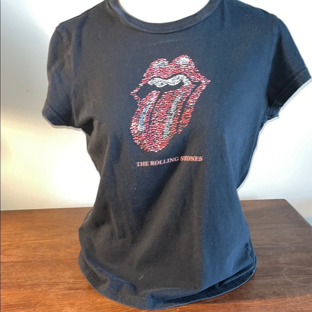 Rockwear Black and Red Short Sleeve Tee with Iconic Logo